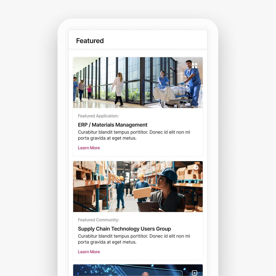PINC AI Dashboard Mobile
