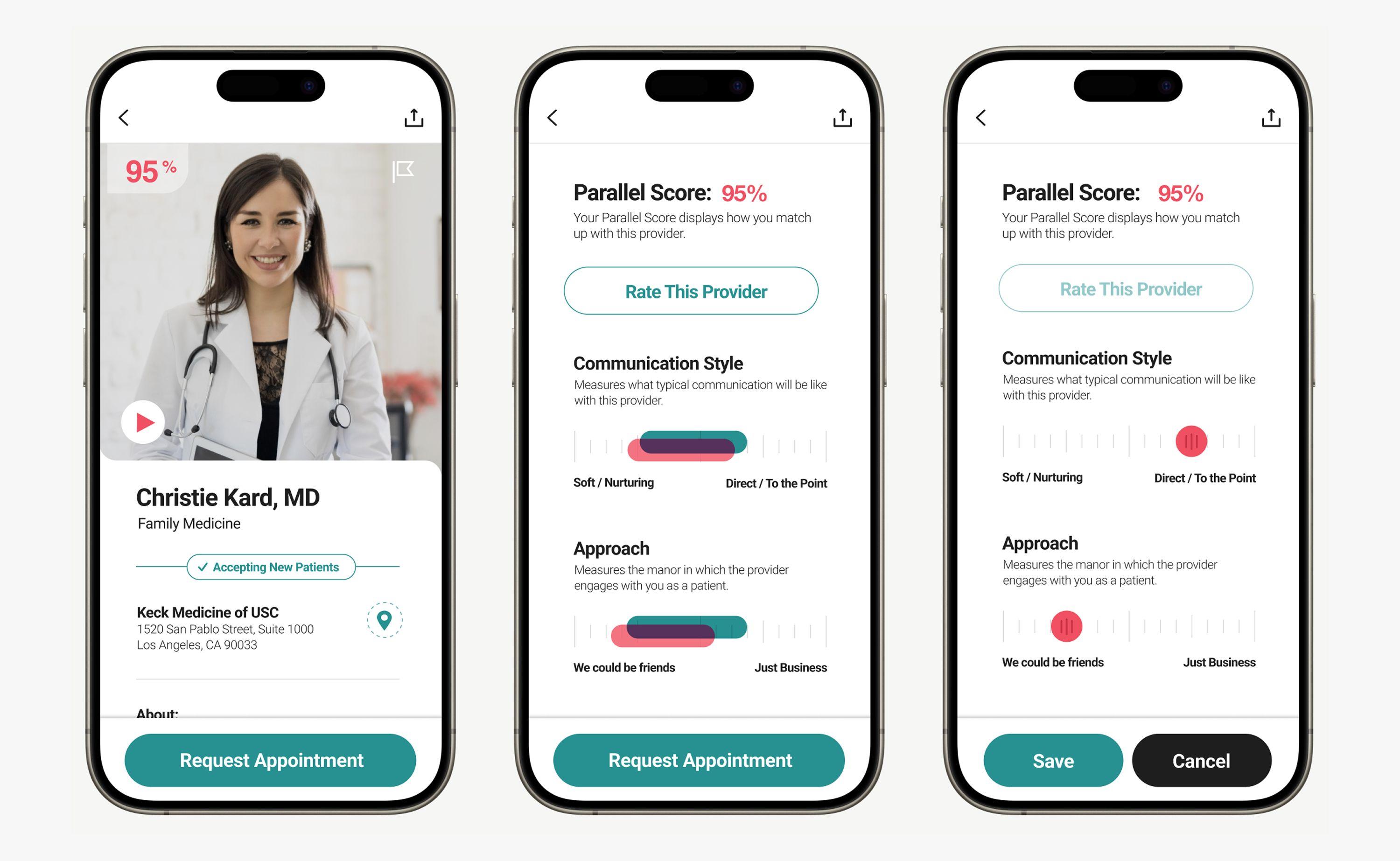 Parallel Mobile UI