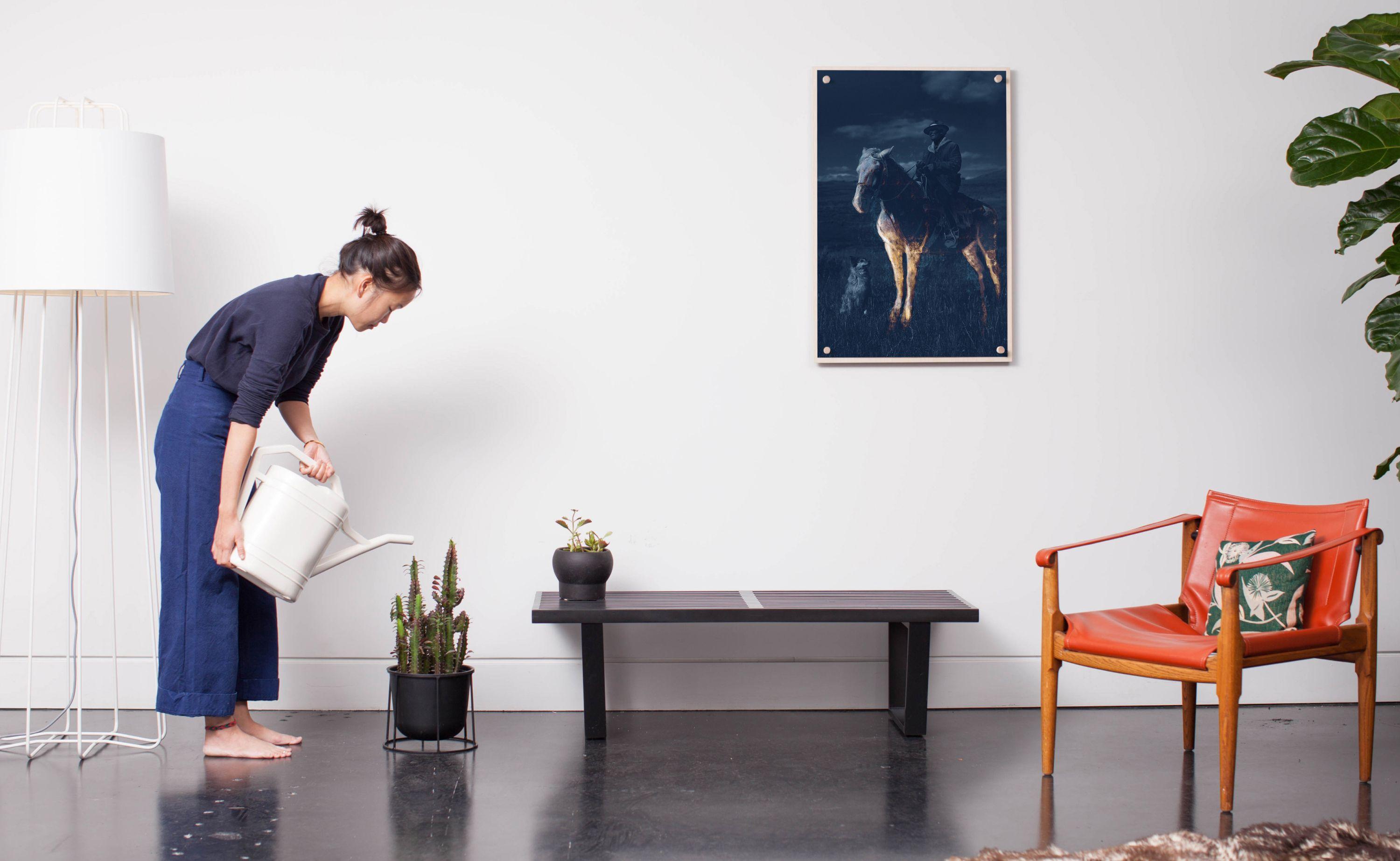 Revolver Print on wall