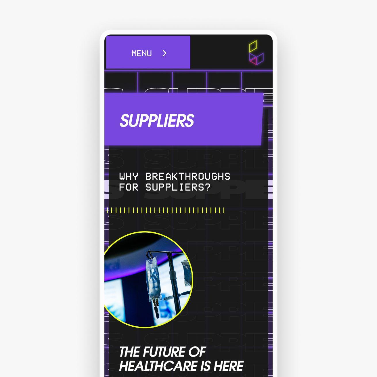 Breakthroughs 22 Website Suppliers Mobile