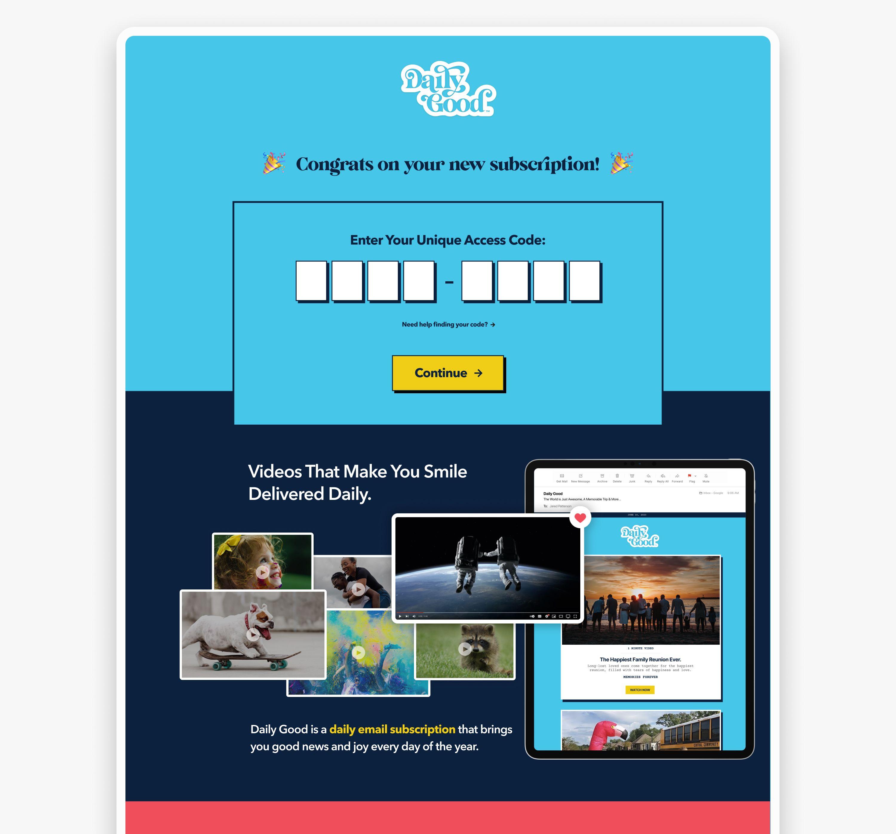 Daily Good Digital Platform